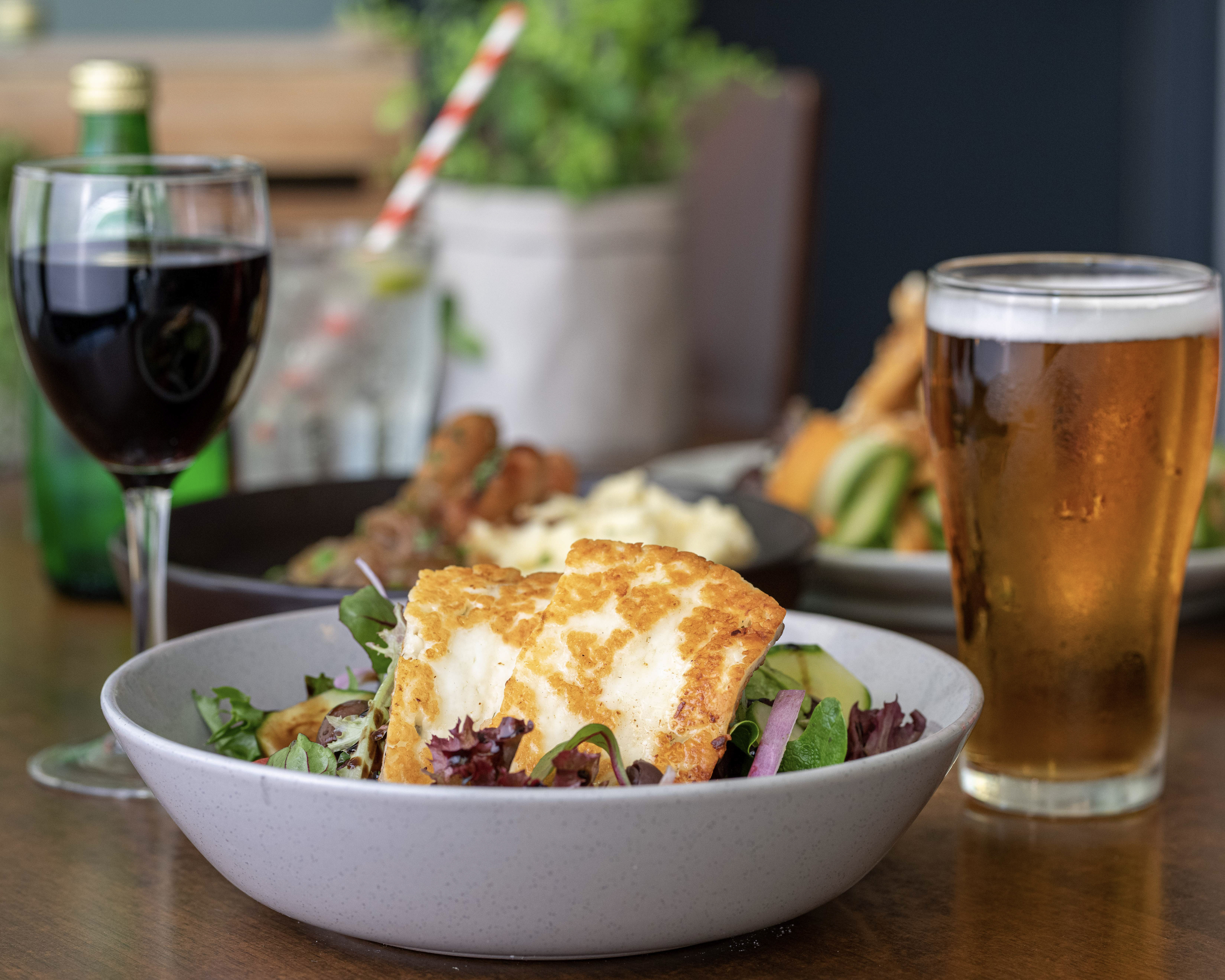 Haloumi plate